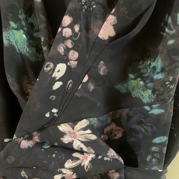 Aritzia / Babaton maxi wrap dress. Size XS. Worn once. - Picture 4 of 4